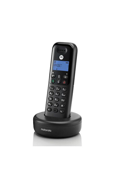 Motorola T501+ Μαύρο (Ελληνικό Μενού) Ασύρματο τηλέφωνο με ανοιχτή ακρόαση
