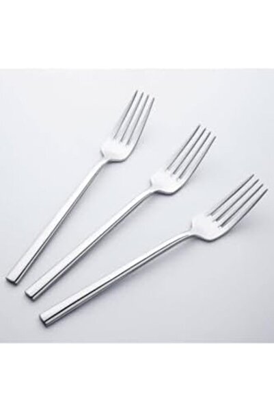 Yıldızan Nzr Beautestore Nehir Dalyan Model Sade 1 Set 6 Pieces Dinner Fork S...
