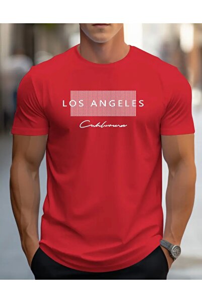 NIGRUM PARDUS Nigrum Parduslos Angeles Printed 100% Cotton Round Neck Oversiz...