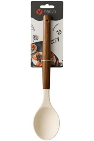 Yıldızan Nzr Beautestore Acacia Handle Spoon – Fireproof, Durable, Non-Scratc...