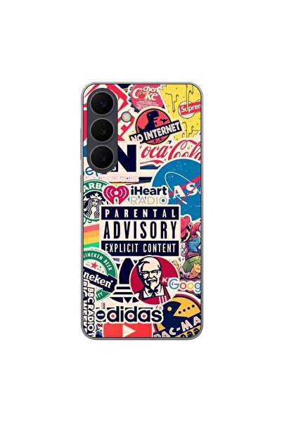 OEM Θήκη συμβατή με Samsung Galaxy S25 FE από σιλικόνη gel TPU με σχέδιο Pop ...