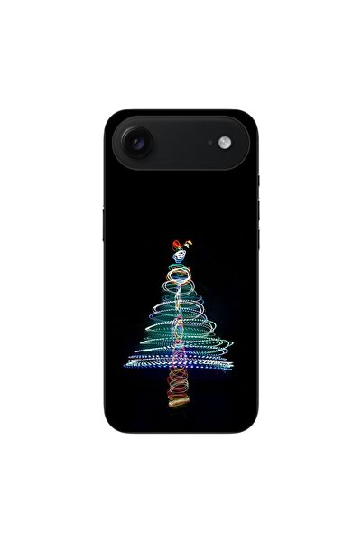 OEM Husa compatibila cu Apple iPhone Air Silicon Gel Tpu Model Craciun Brad Neon