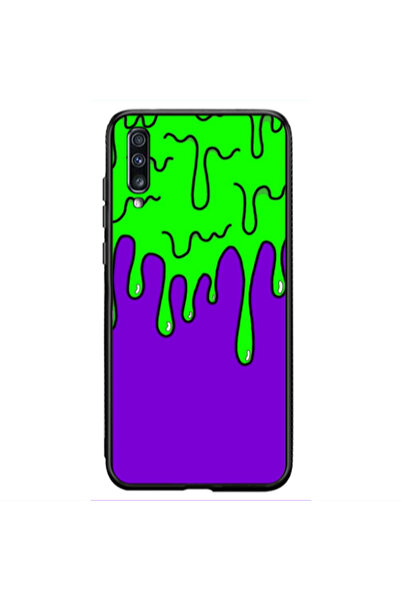 Other Samsung A70 Running paint Black Glossy Θήκη