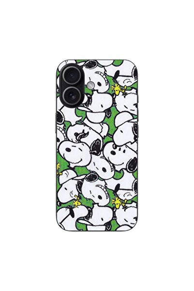 OEM Husa compatibila cu Apple iPhone 17 Silicon Gel Tpu Model Snoopy Pattern