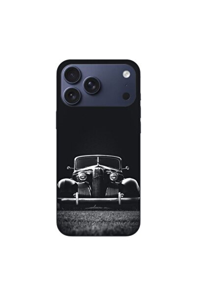 OEM Husa compatibila cu Apple iPhone 17 Pro Max Silicon Gel Tpu Model Old Car