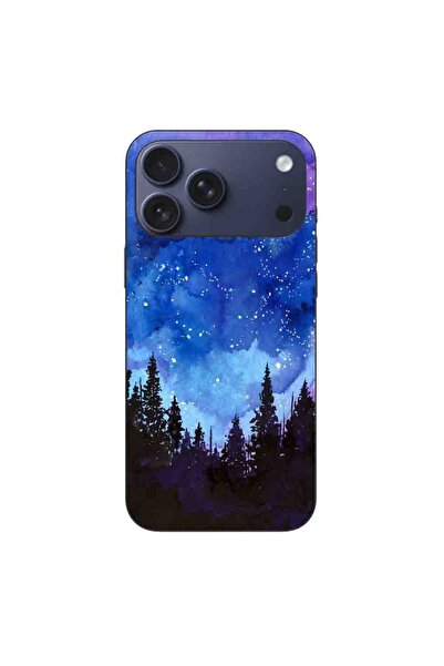 OEM Husa compatibila cu Apple iPhone 17 Pro Max Silicon Gel Tpu Model Night F...