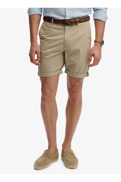 SUPERDRY Bej Erkek Chino Şort M7110486A-9CK PREMIUM CHINO SHORT
