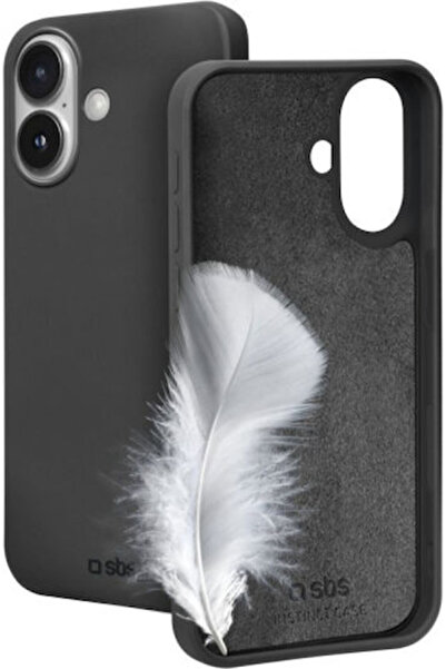 SBS Instict Πίσω Κάλυμμα Μαύρο (iPhone 16 Plus)