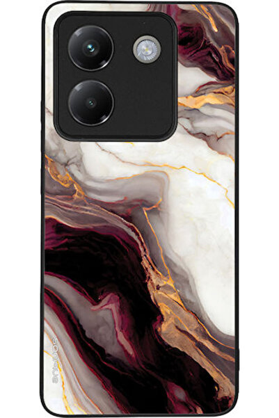 Other Θήκη Sonique Σειράς Marble για Xiaomi Poco M7 Pro 5g Μπορντό