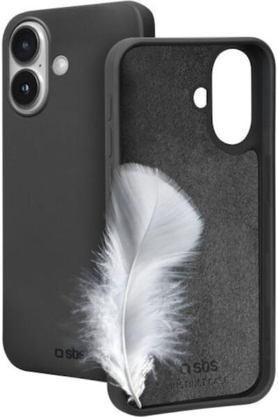 SBS Instict Πίσω Κάλυμμα Μαύρο (iPhone 16)