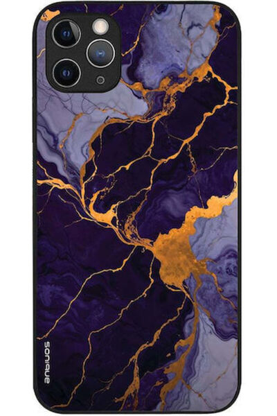 Other Sonique Μαρμάρινη Θήκη για Apple iPhone 11 Pro Max Μωβ