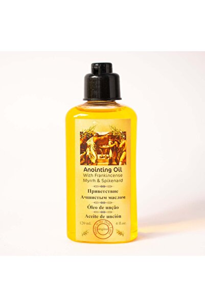 OEM Ulei de ungere parfumat premium cu Mir, Tămâie și Nard 120 ml – Terra Sfântă