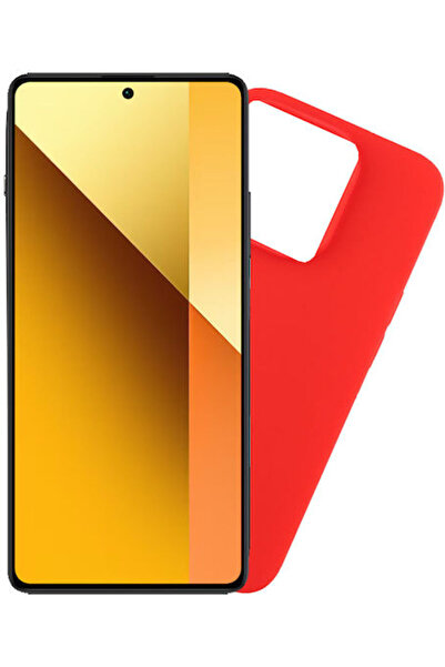 Other Volte-Tel Κόκκινη Θήκη Πλάτης Σιλικόνης για Xiaomi Redmi 13 Poco M6 4G