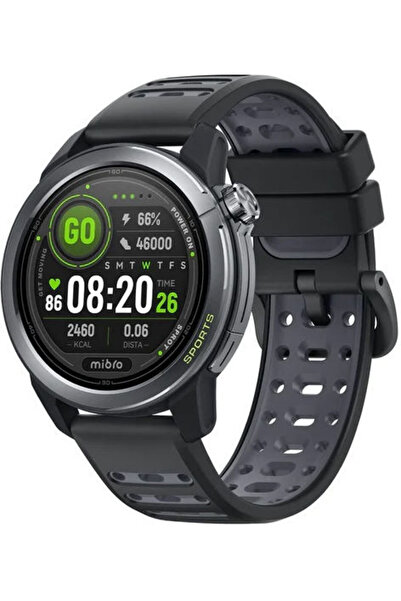 Mibro GS Active2 Αδιάβροχο Έξυπνο Ρολόι με Παρακολούθηση Καρδιακών Παλμών (Σκ...
