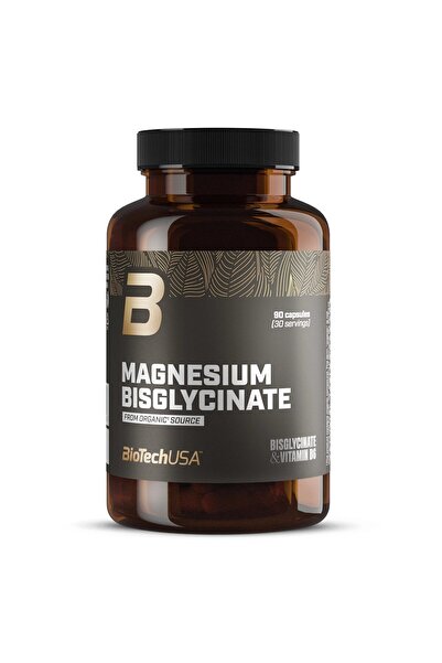 BiotechUSA Bisglicinat de Magneziu - 90 Capsule BioTech USA