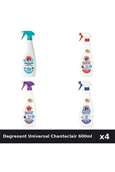 Chanteclair Set 4 Degresant Universal 600ml - Anti-Miros, Marsilia, Lavanda, ...