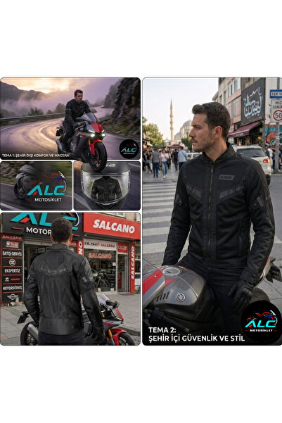 LS2 Blade Air Motosiklet Erkek Montu Siyah A seviye CE serfikalı ALC Motosiklet