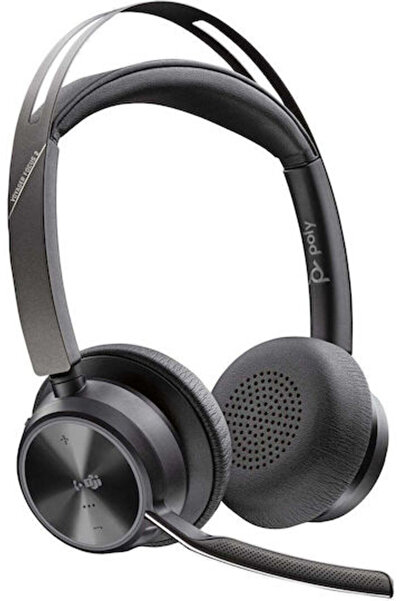 HP Voyager Focus 2 Microsoft Teams Ασύρματα Ακουστικά Πολυμέσων On-Ear με Μικ...