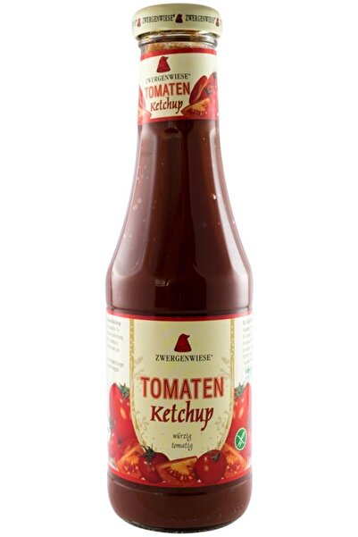 Zwergenwiese Ketchup organic, din piure de roșii 500ml