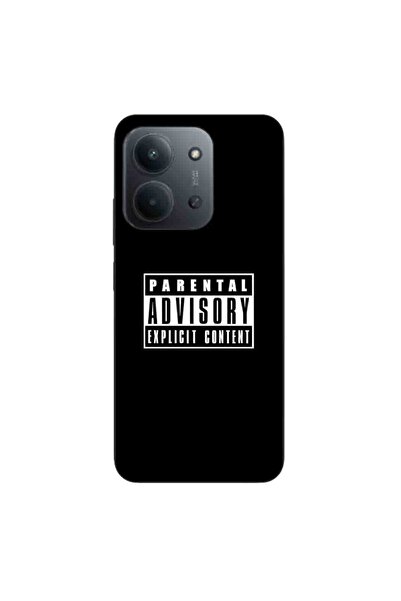 OEM Husa compatibila cu Xiaomi Redmi 15C Silicon Gel Tpu Model Parental Advisory