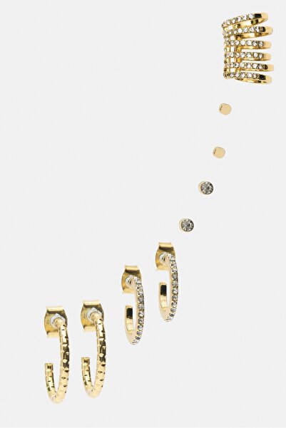 Pull & Bear Ear cuff küpe paketi