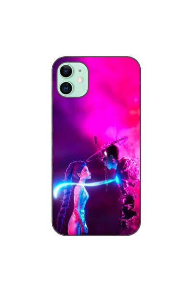 OEM Husa compatibila cu Apple iPhone 11 Silicon Gel Tpu Model KPop Demon Hunt...