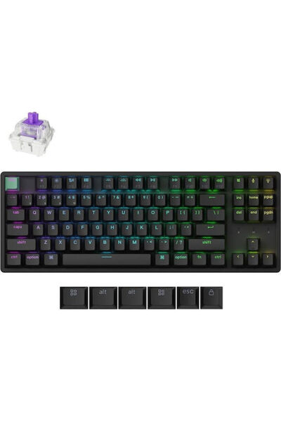 Keychron K8 HE K8H-J1 Ασύρματο πληκτρολόγιο gaming με εφέ Hall, χωρίς αριθμητ...