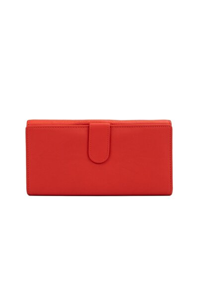 Posete Fagaras Sandra Leather Wallet - Red, Genuine Leather Wallet , Women's ...