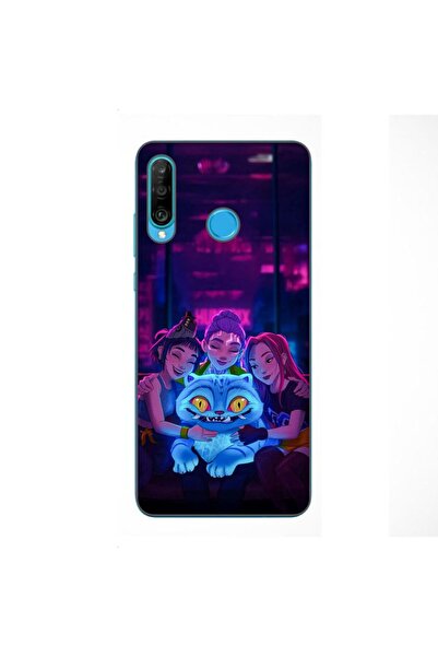 OEM Husa compatibila cu Huawei P30 Lite Silicon Gel Tpu Model KPop Demon Hunt...