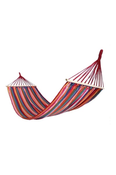 JMB Hamac cu dungi multicolore 200 x 150 cm