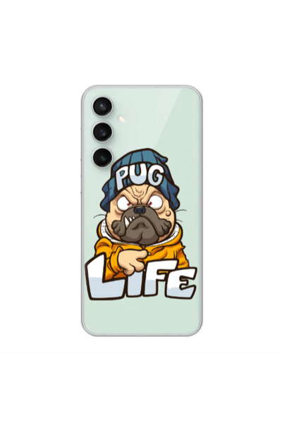 Other Samsung S24 Pug Life 2 Transparent Silicone TPU Θήκη