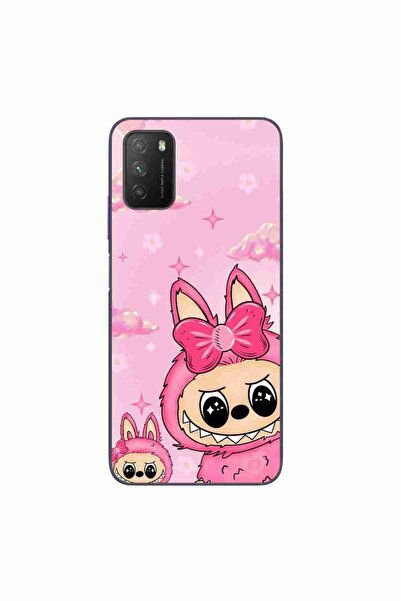 OEM Husa compatibila cu Xiaomi Poco M3 Silicon Gel Tpu Model Labubu Pink Fantasy