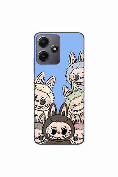 OEM Husa compatibila cu Xiaomi Redmi 12 5G Silicon Gel Tpu Model Labubu Patte...