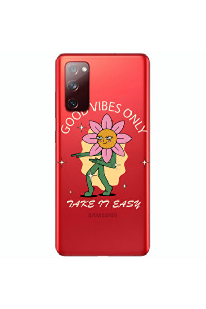 Other Samsung S20 FE Good Vibes Only Transparent Silicone TPU Θήκη
