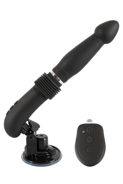 you2toys Vibrator – Mașină de sex RC Negru/Argintiu – 7 moduri de vibrație – poate fi controlat de la distanță