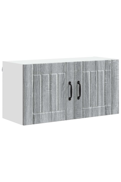 vidaxl Dulap de bucătărie Gri Sonoma 80 x 31 x 40 cm Lemn compozit