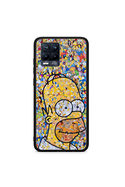 Other Realme 8 Simpsons Black Glossy Θήκη