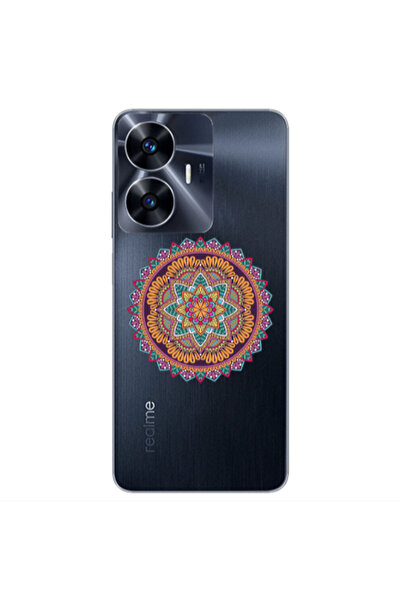 Other Realme Note 50 Mandala D102 Transparent Silicone TPU Θήκη