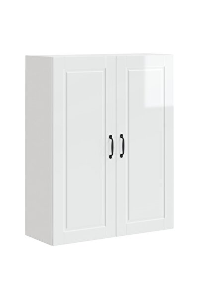 vidaxl Kitchen cabinet Glossy white 80 x 31 x 100 cm Composite wood