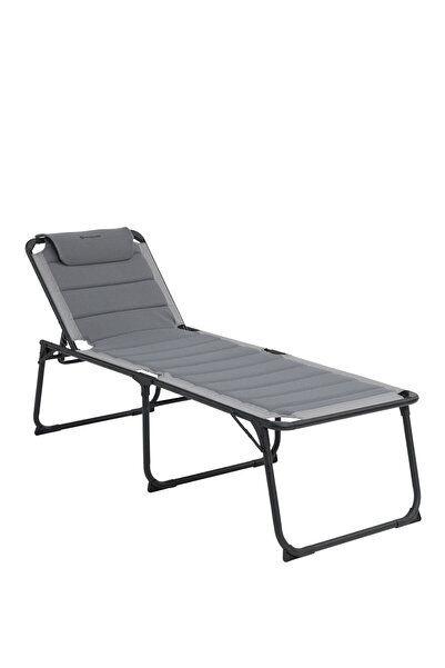Outwell Samoa Premium Ultra Konforlu Grey 5 Pozisyonlu Katlanır Kamp Şezlongu