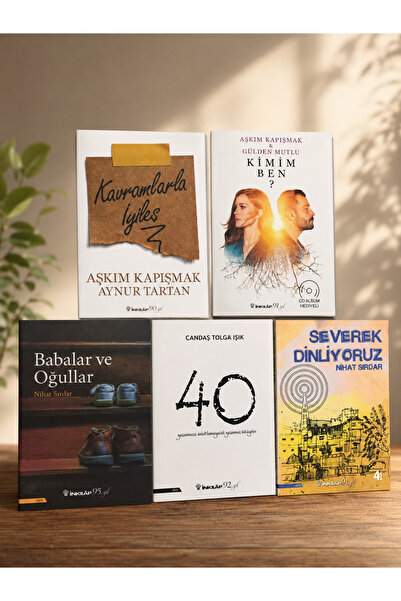 Destek Yayınları 5 Kitap Set Aşkım Kapışmak + Candaş Tolga Işık + Nihat Sırdar