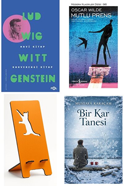 TÜRKİYE İŞ BANKASI KÜLTÜR YAYINLARI Blue Book-Brown Book + Happy Prince + Pho...