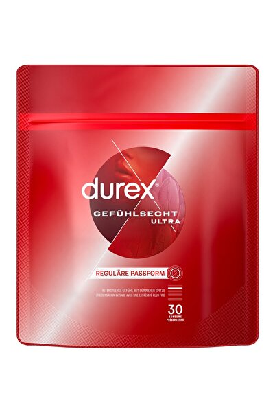 Durex Προφυλακτικά Λάτεξ – υλικό 20% πιο λεπτό στην άκρη