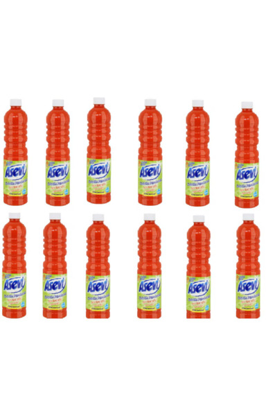 ASEVI Pachet - 12 x Solutie Pardoseli Portocala 1L