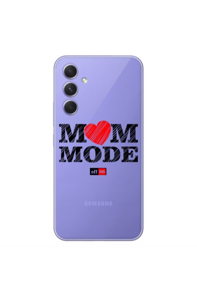Other Samsung A35 Mom mode on Transparent Silicone TPU Θήκη