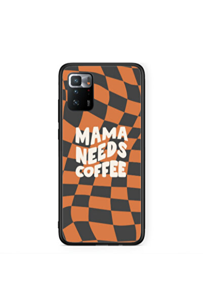 Other Xiaomi Poco X3 GT Mama needs coffee Black Glossy Θήκη