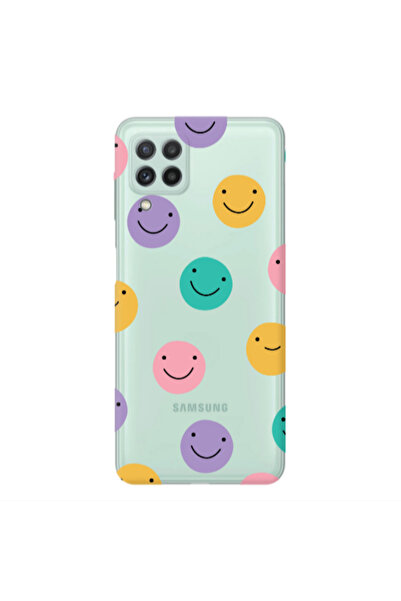 Other Samsung M32 Colorful smiles Transparent Silicone TPU Θήκη