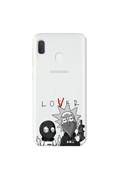Other Samsung A20E Rick Loser Transparent Silicone TPU Θήκη