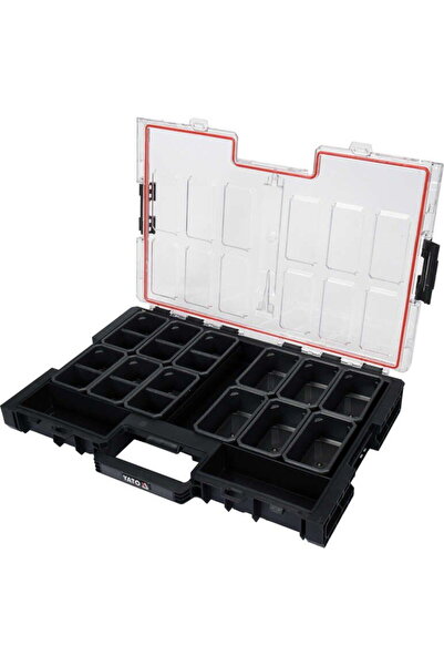 yato Organizator de scule, Plastic, 531x379x77 mm, Negru