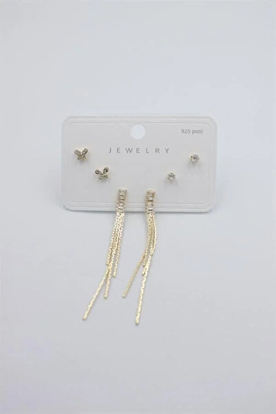 Marsilyan Nvdn- Ieg - Multiple Set Earrings - Gold Iegrs-Nvdn1